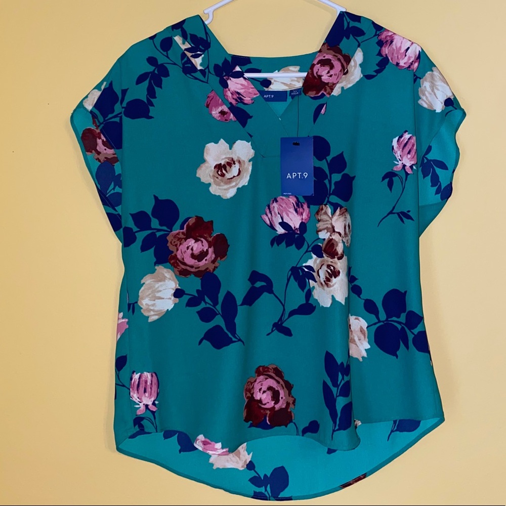 A Beautiful Floral Blouse.